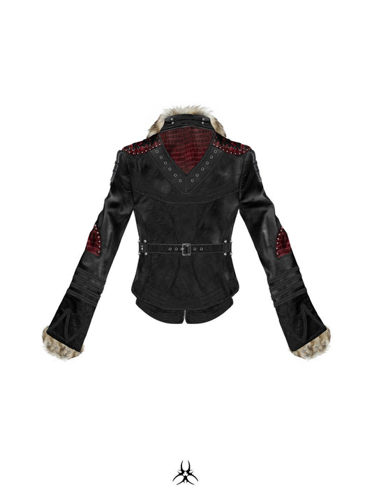 Blood SL Fur Leather Jacket