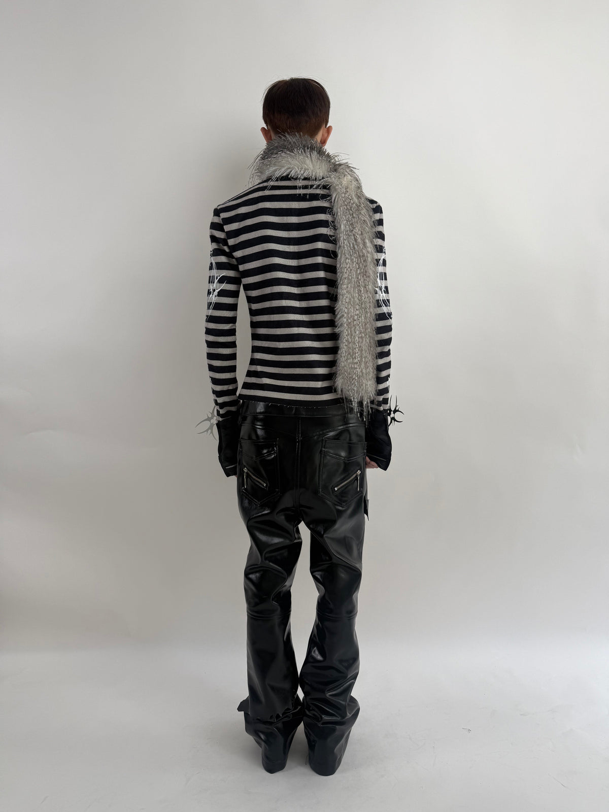 SL Black Vanguard Leather Pants