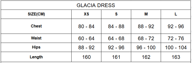 GLACIA DRESS