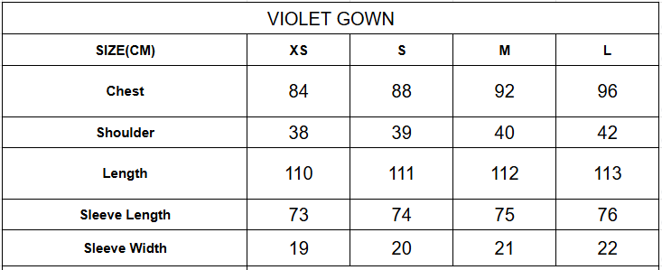 VIOLET GOWN