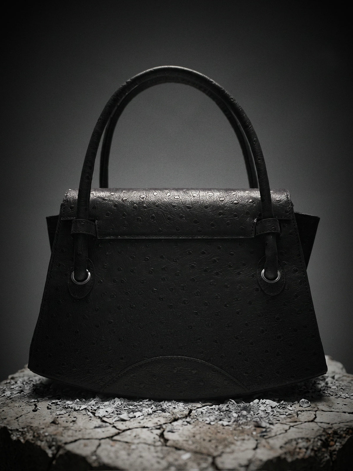 ARC HARDWARE OSTRICH BAG