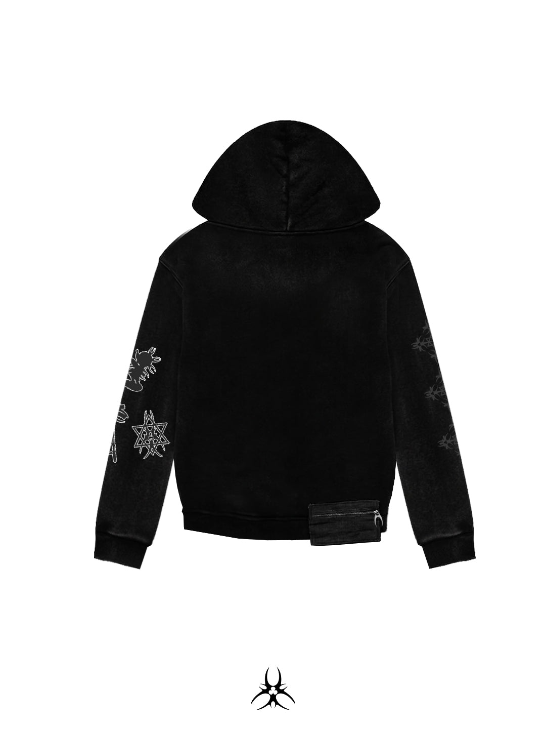XXX GUNSHOT HOODZIP