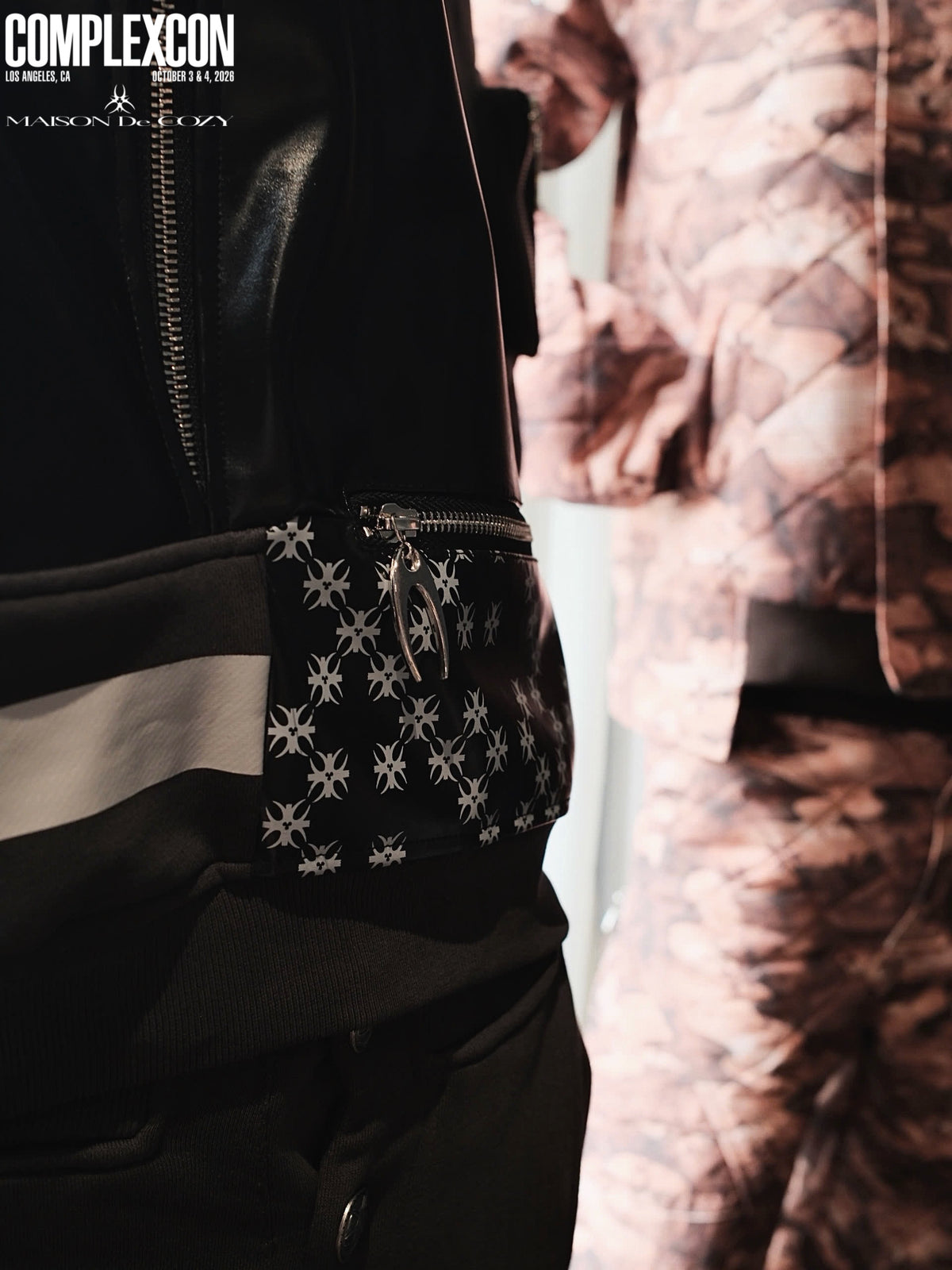MDC LOS ANGELES LEATHER TRACKSUIT