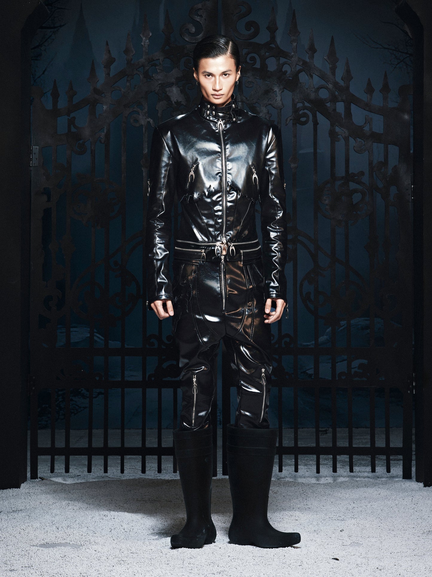 SL Black Vanguard Leather Jacket
