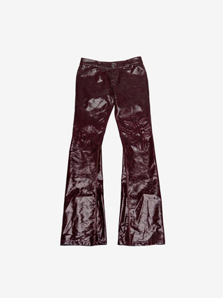 XXX RITUAL LEATHER RED PANTS