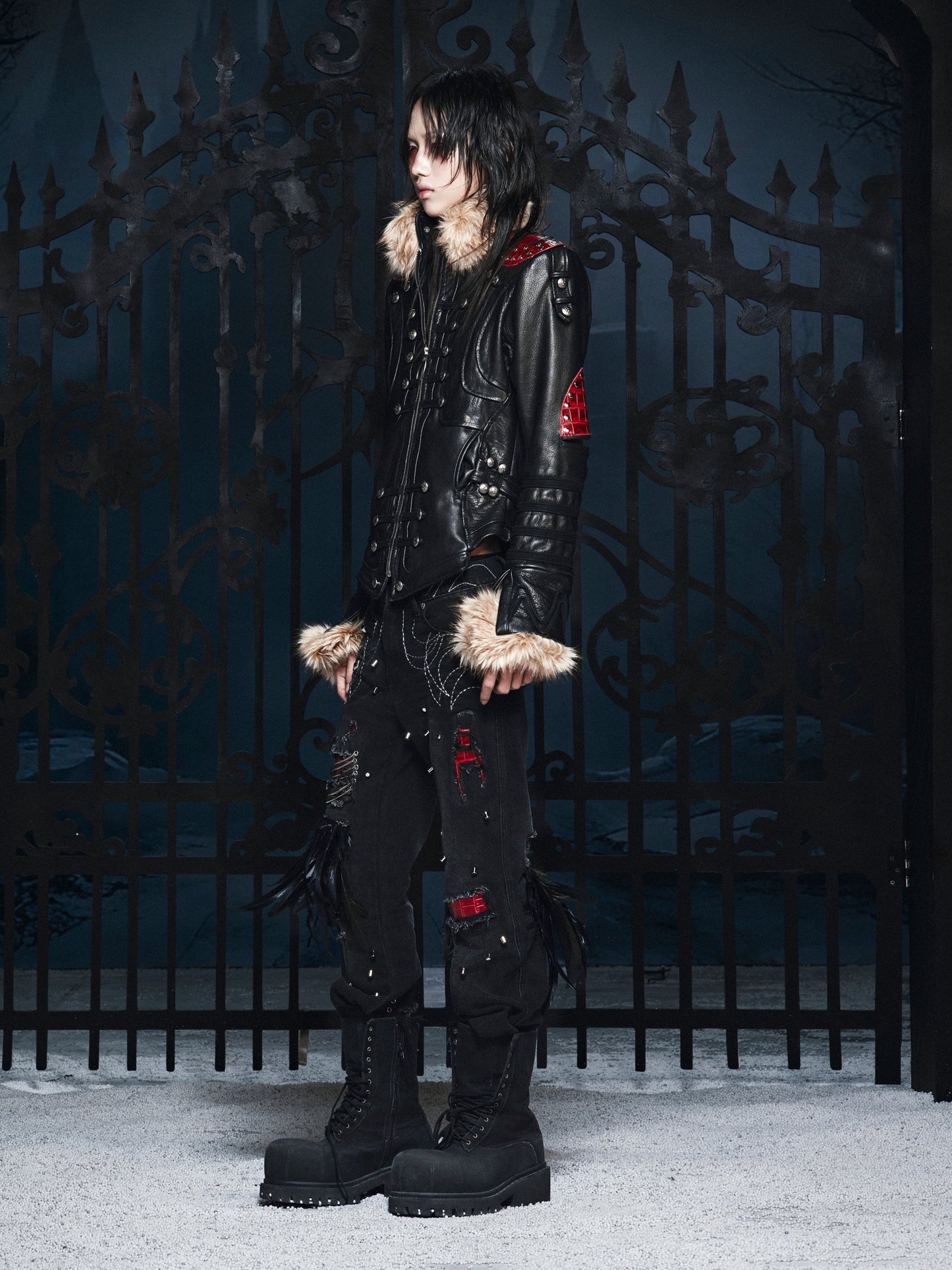 SL Bloodfeather Flare Jeans