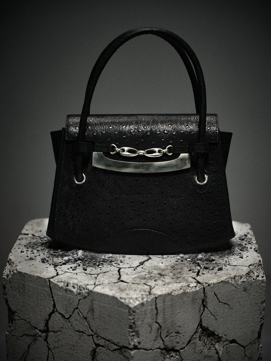 ARC HARDWARE OSTRICH BAG
