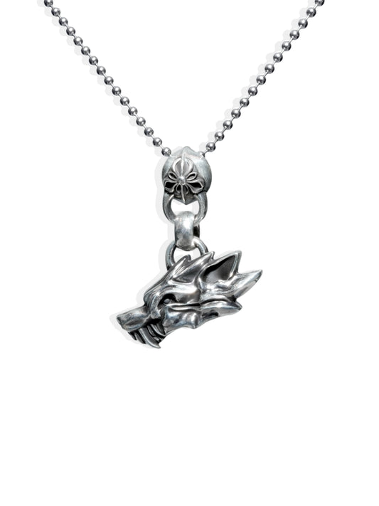 MDC ETERNAL WOLF HEAD PENDANT