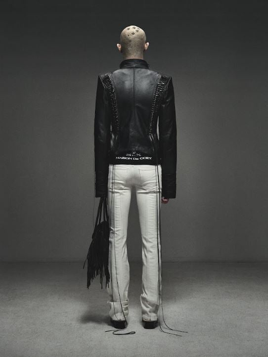 XXX WHITELINE CROCODILE JEANS