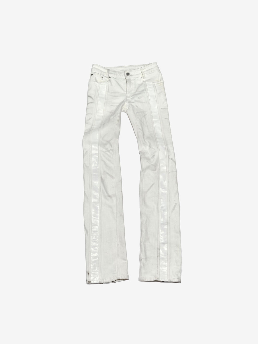 XXX WHITELINE CROCODILE JEANS