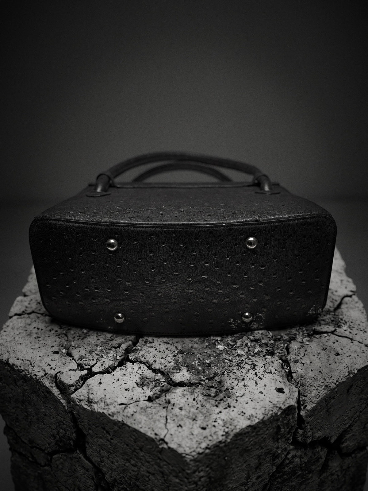 ARC HARDWARE OSTRICH BAG