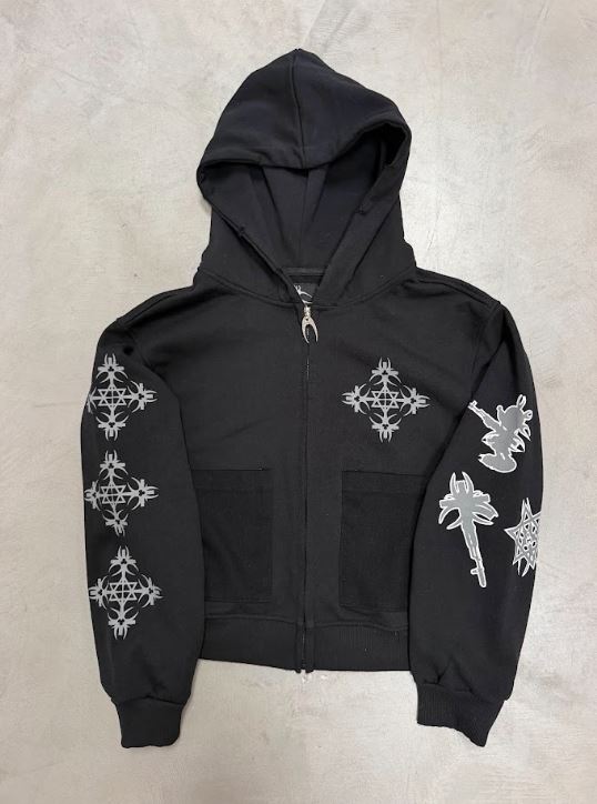 XXX GUNSHOT HOODZIP