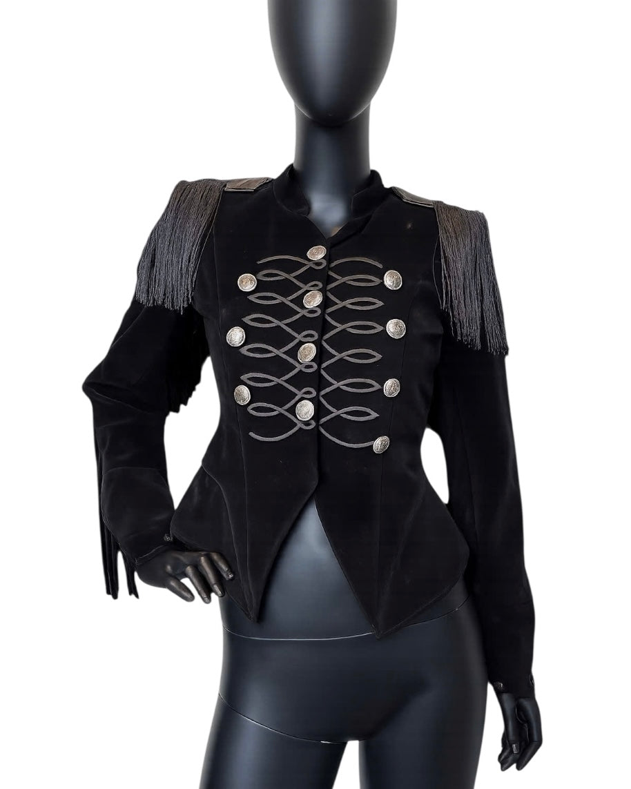 SILENT SHOULDER CORSET JACKET