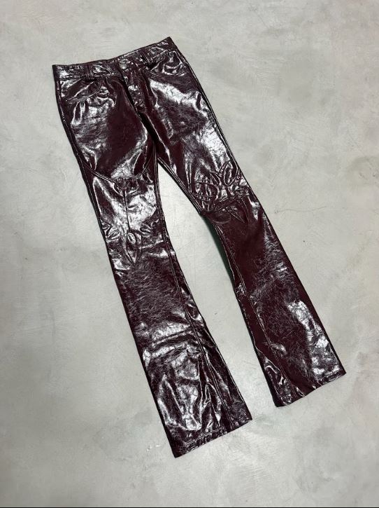 XXX RITUAL LEATHER RED PANTS