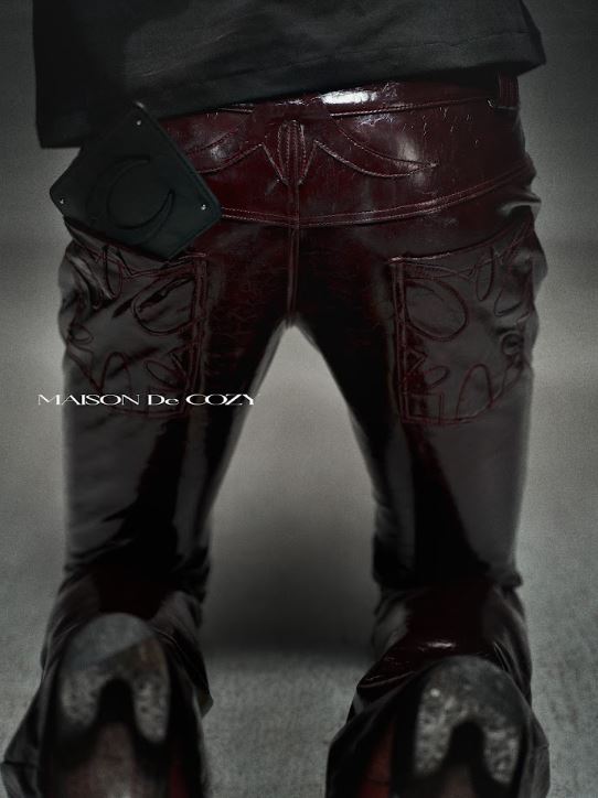 XXX RITUAL LEATHER RED PANTS