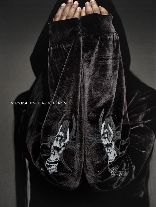 MAISON DE CROSS HOODZIP