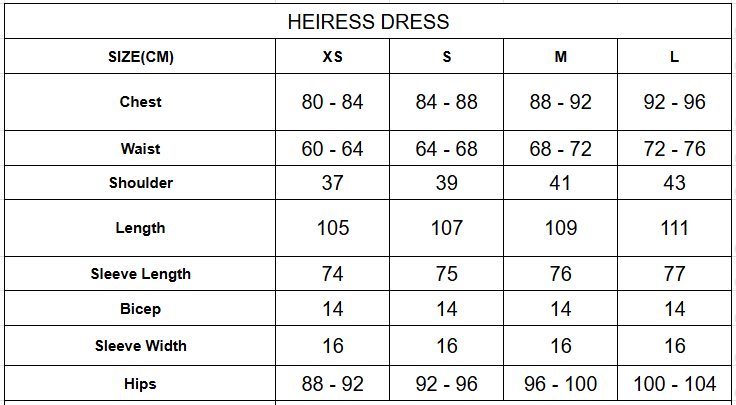 HEIRESS DRESS
