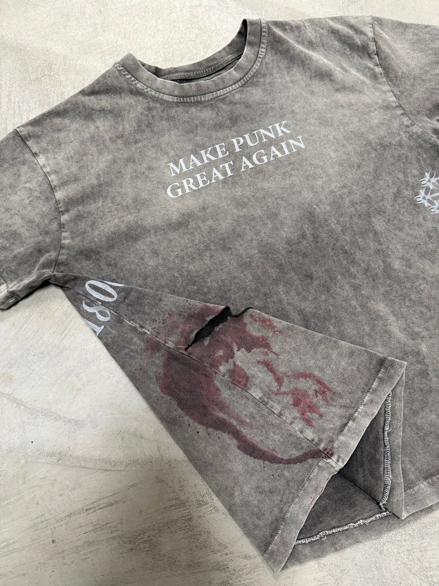 MPGAG WAXED GREY SHIRT