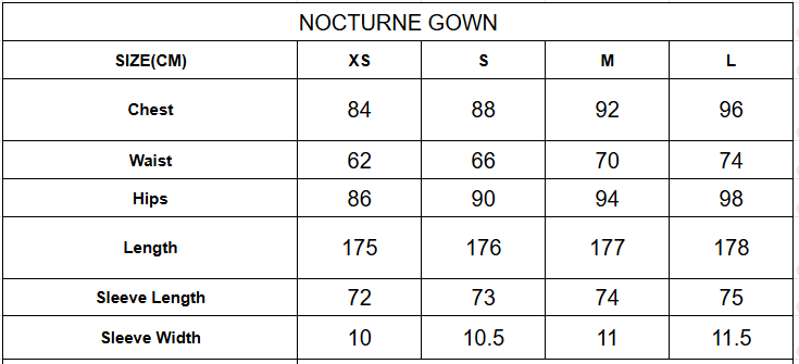 NOCTURNE GOWN