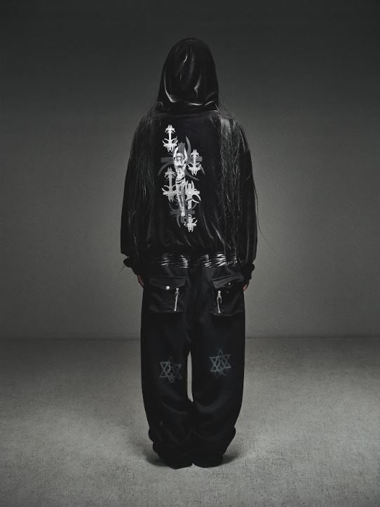 MAISON DE CROSS HOODZIP