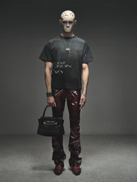 ARC HARDWARE OSTRICH BAG