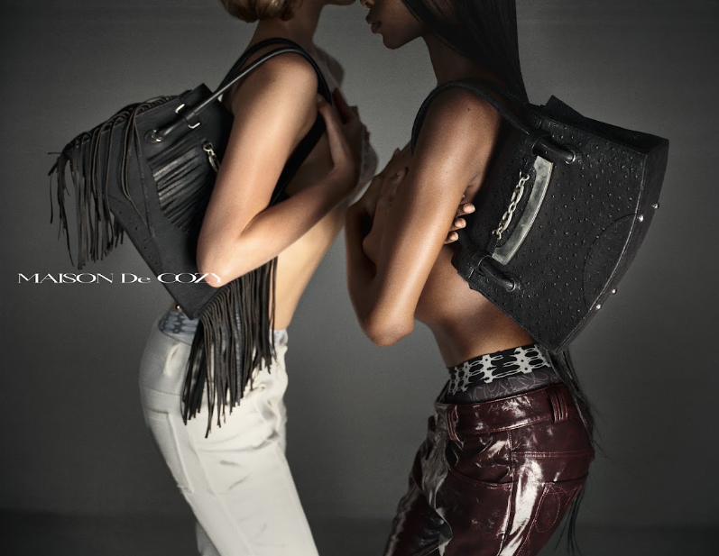 ARC HARDWARE OSTRICH BAG