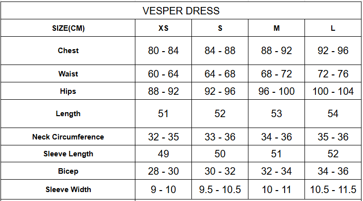 VESPER DRESS