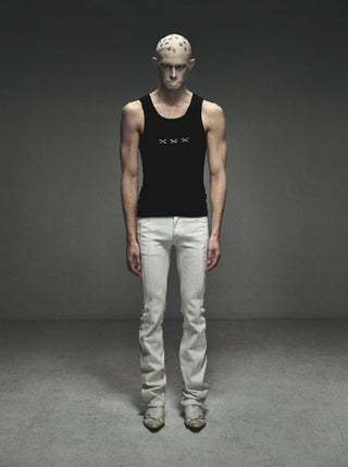 XXX WHITELINE CROCODILE JEANS