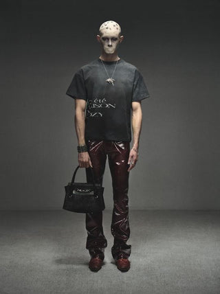 XXX RITUAL LEATHER RED PANTS