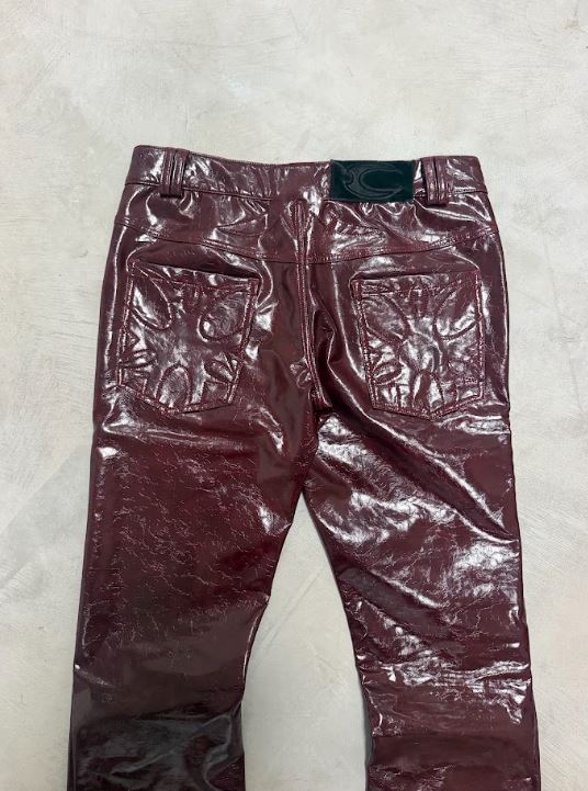 XXX RITUAL LEATHER RED PANTS