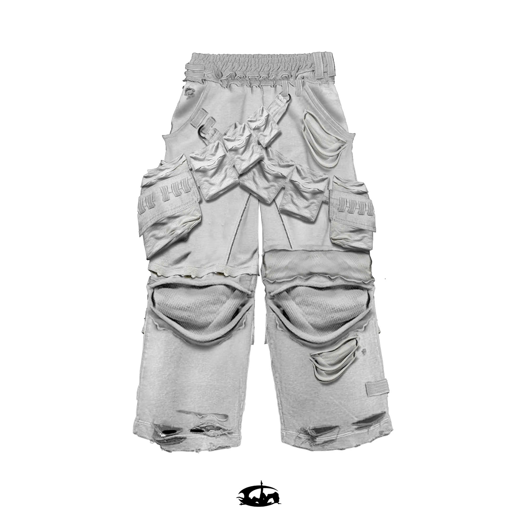 "BBY TECHBOI" MULTI POCKET SWEATPANTS